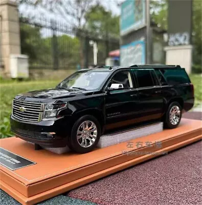 GOC 1/18 Chevy Suburban Tahoe LTZ SUV 2015 Diecast Model Car Gifts Collection • $263.50