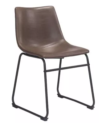 ZUO Smart Dining Chair (Set Of 2) Vintage Espresso • $100