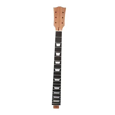 22 Fret Electric Guitar Neck Replacement Maple Wood For LP Guitar Accs • £41.33