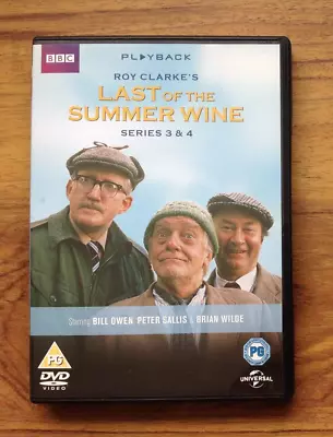 Last Of The Summer Wine - Series 3 & 4 DVD (1976) (R2) Peter Sallis Bill Owen • £4.49