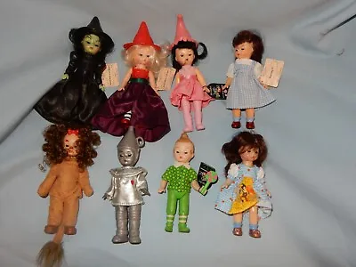 McDonald's Wizard Of Oz Madame Alexander Dolls Lot Of 8 Witch Lion Lollipop • $19.99