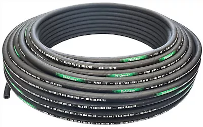 £219.45 • Buy Hydraulic Hose 2 Wire High Pressure Oils,water,air & Fuels - 1/4  - 1  Bore 