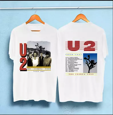 Vintage 80's U2 Joshua Tree 1987 Concert Tour Band Tee T Shirt • $21.84