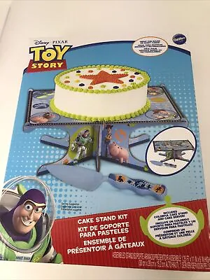 £9.68 • Buy Toy Story Cake Stand Kit Kids Party Cakes Holder Plate  Disney Pixar New Sealed