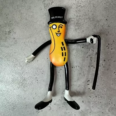 VINTAGE 1991 Bendable Mr Peanut Russ Planters LifeSavers 6 Inch Bend & Twist Toy • $12