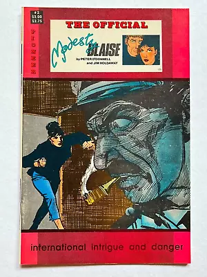 The Official Modesty Blaise #2 Fine Pioneer Press 1988 • $4.99