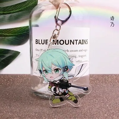 Sword Art Online SAO Shino Asada Acrylic Keyring Keychain • $11.95