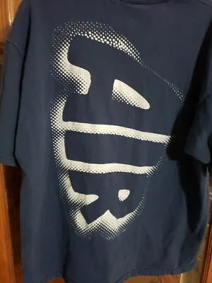 VTG Hanes Beefy Nike Air JORDAN Adult Sz XL Blue Basketball T-Shirt Made In USA • $24.99