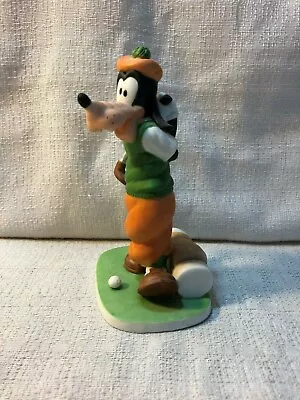 $99.95 • Buy Walt Disney World Malaysia Goofy Mickey Mouse Playing Golf Porcelain Figurine