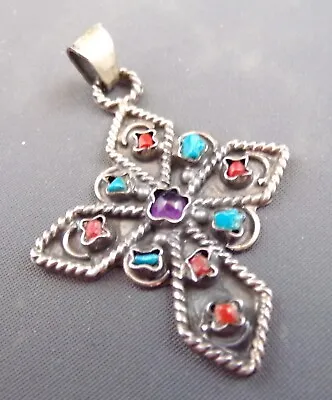 VTG Matl Matilde Poulat Style Cross/Pendant 10g • $70