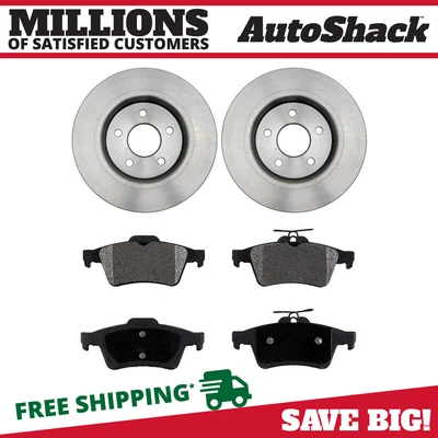 $54.23 • Buy Rear Brake Rotors & Pads For Volvo V50 2004-2011 S40 2006-2013 C70 2007-2013 C30