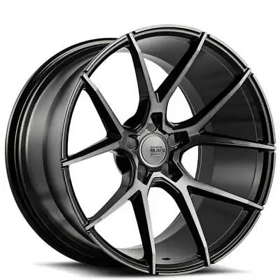 (4) 20  Staggered Savini Wheels BM14 Gloss Black W DDT Rims (B13) • $2044