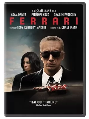 FERRARI New Sealed DVD Adam Driver Penelope Cruz Michael Mann • $19.21