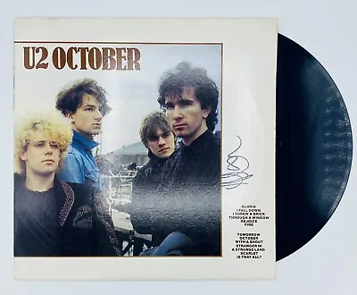 U2 Signed Autographed October Vinyl LP Record Adam Clayton • $149.99