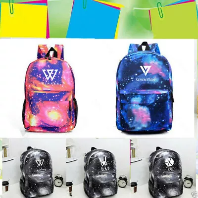 Kpop EXO Starry Sky Bag Schoolbag Seventeen Backpack B.A.P Seventeen Winner • $14.99