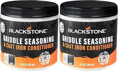 Blackstone 2-IN-1 Griddle & Cast Iron Seasoning Conditioner 6.5 OZ 2 PACK • $14.56