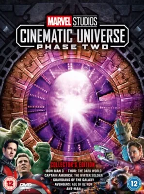 NEW Marvel Studios Cinematic Universe Phase 2 (6 Films) DVD [2018] • £39.99