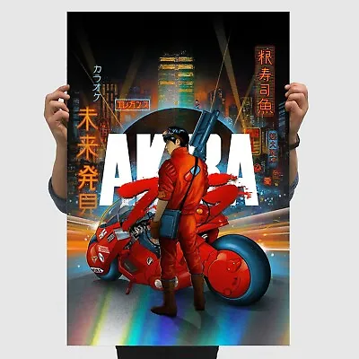 Vance Kelly AKIRA FOIL Poster Mondo Print 1988 Anime Art Cel Tetsuo RARE X/9 • $299.99