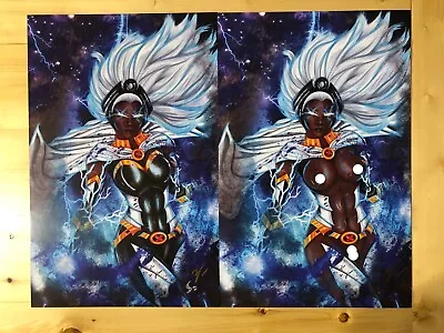 X-Men Storm Art Print 11x17 Set NSFW Convention Exclusive Double Signed • $29.99