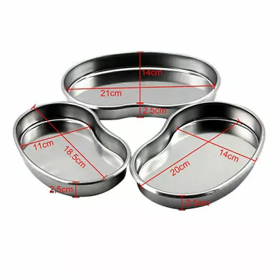 1 Pc Medical Dental Instrument Stainless Steel Surgical Kidney Bowl Tray Dish  • $4.74