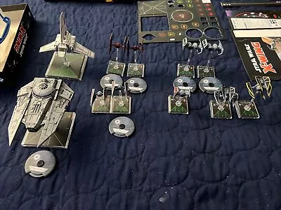 Star Wars X-wing Miniatures Game Lot • $240