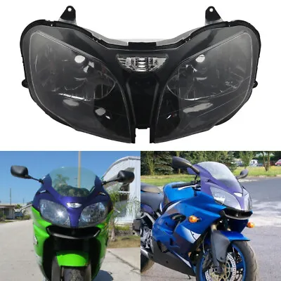 Front Headlight Assembly For Kawasaki ZZR600 2000 01 2002 03 2004 05 06 07 2008 • $149.95