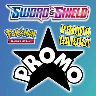 *PICK YOUR PROMO!* Pokemon Sword & Shield SWSH Black Star Promo Card Cards TCG • £2.28