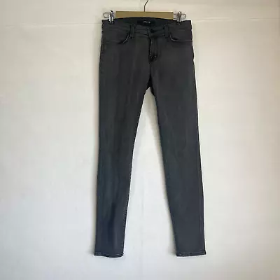 J Brand Womens Size 29 Mid-Rise Slim Leg Stretch Denim Jean Black Pockets • $15