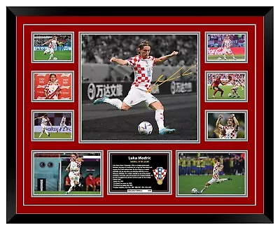 $119.99 • Buy Luka Modric Croatia World Cup 2022 Signed Limited Edition Framed Memorabilia