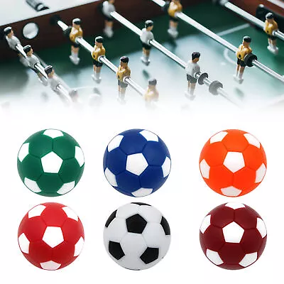 6Pcs Table Soccer Ball Multicolor Foosball Table Mini Ball Accessory For Indoor • $11.64