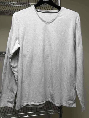 $9.97 • Buy Rough Dress Mens V-Neck Long Sleeve T-Shirt