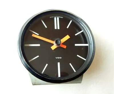 Vintage Large VDO Car Truck Desk Clock Jaeger Quartz Movement Rare Piece • $78.65