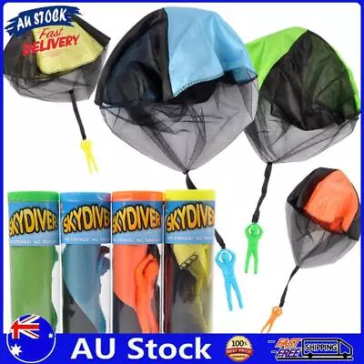 AU Hand Throwing Kids Mini Play Parachute Toy Man Model Outdoor Sports Toys • $7.69