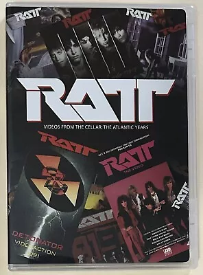 RATT VIDEOS FROM THE CELLAR THE ATLANTIC YEARS DVD PEARCY DEMARTINI MTV 80s 90s • $35