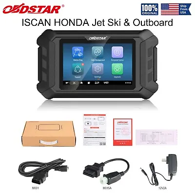 OBDSTAR IScan For Honda Jet Ski & Outboard Intelligent Diagnostic Tablet Scanner • $359