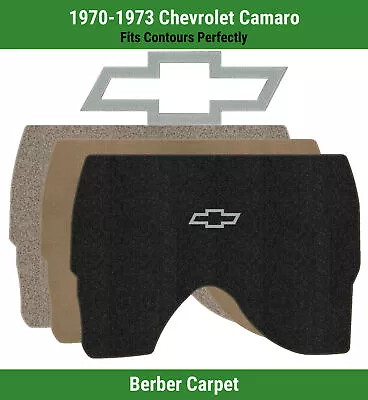 Lloyd Berber Trunk Mat For '70-73 Chevy Camaro W/Silver Outline Chevy Bowtie • $207.99