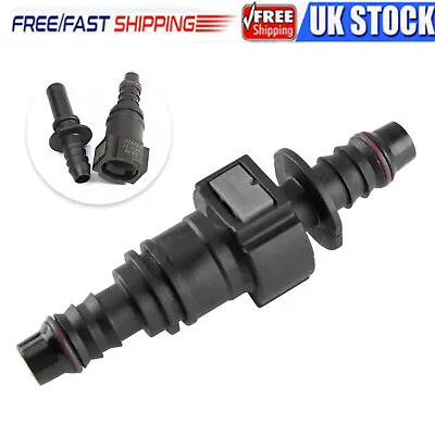 7.89mm ID8 Car Fuel Line Hose Pipe Coupler Quick Release Connector Quick Release • £6.64