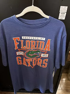 NWT Mens Florida Gators Blue Super Soft Vintage-Look Short Sleeve T-Shirt Large • $17