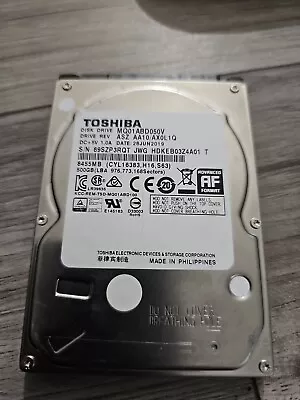 Toshiba MQ01ABD050V 2.5 Inch 500GB SATA Internal Hard Drive • £2.99