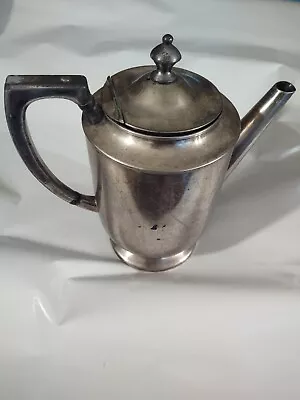 Vintage Plaza Hotel New York Coffee Tea Pitcher Benedict Indestructo Stainless • $69.95