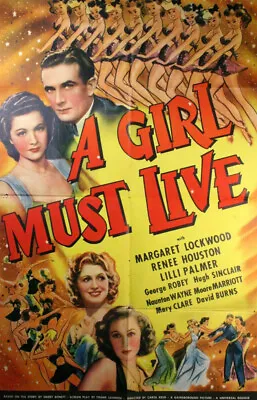 A Girl Must Live DVD - Margaret Lockwood Dir. Reed British Romantic Comedy 1939 • £3.25