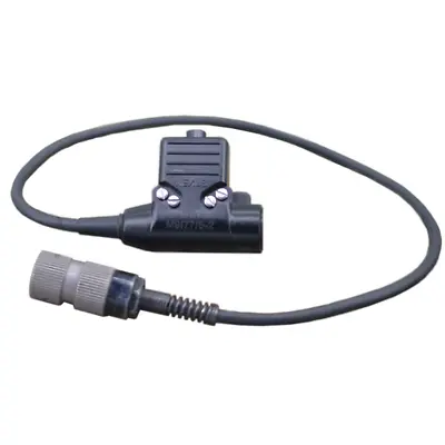 US! PELTOR Black Connector Ver. U94/TCA-U94 PTT For PRC148 152 MBITR Radio • $55.80