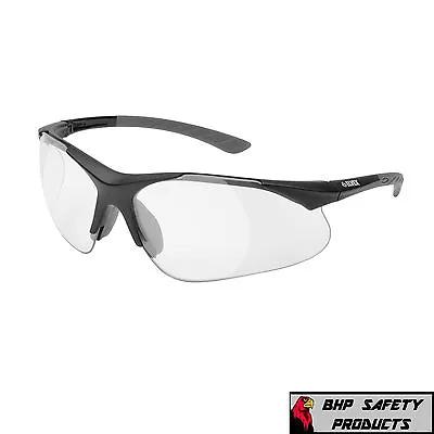 Elvex Rx-500c Full Magnifier Reader Safety Glasses Clear Lens 0.5-2.5 Strength • $12.95