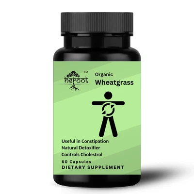 $10.49 • Buy Heroot Organic Wheatgrass Capsule Natural Antioxidant Useful In Constipation
