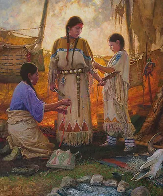  Wedding Preparations  Martin Grelle Grande Edition Fine Art 48  Giclee Canvas • $2250