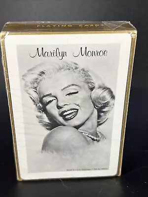 1956 Marilyn Monroe Playing Cards Deck Sealed Frank Powolny Fur & Pearls By NMMM • $395.95