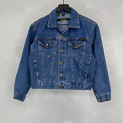 Vintage Marithe & Francois Girbaud Stonewashed Denim Jacket Women's Medium • $65