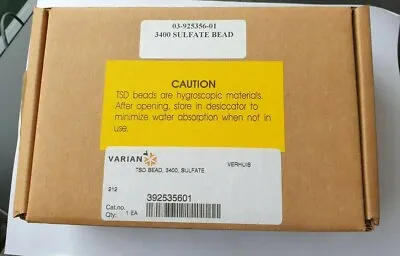 Varian 362535601 Tsd Bead 3400 Sulfate (r4s10.6b1) • $872.89