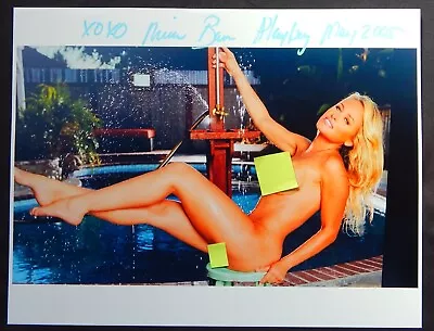 Michelle Baena Playboy Model SIGNED COLOR 8x10 PHOTO • $15