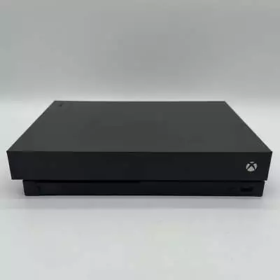 Broken Microsoft Xbox One X 1TB Console Gaming System Only Black 1787 • $76.99